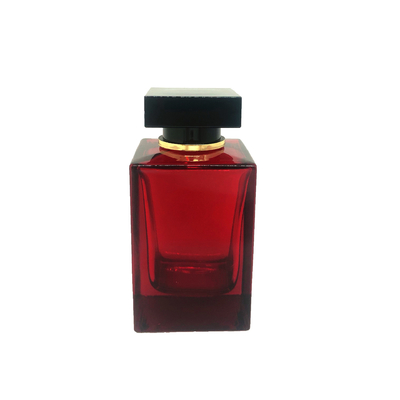 কেনা 100ml মার্জিত স্কয়ার পারফিউম বোতল, কাচের বোতল, স্প্রে, সাব প্যাকেজিং, বেয়নেট, খালি বোতল online manufacture