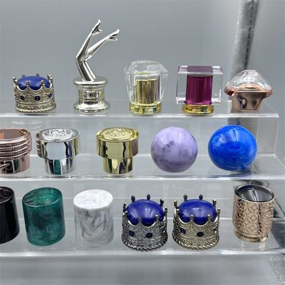 কেনা ABS Plastic Perfume Bottle Cap with 15MM Port Size and Maximum Continuous Temperature 150 °F for Cosmetics Application online manufacture