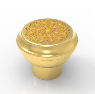 কেনা Cylindrical Gold Perfume Cap 15ml Bottle mouth Dual-mode split cap online manufacture