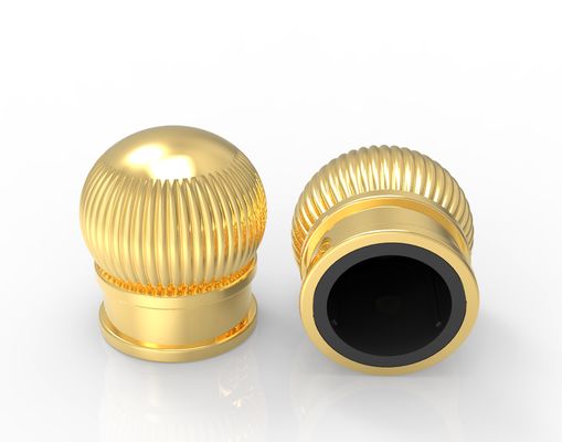 কেনা Round perfume cap Luxury custom zinc alloy perfume cover online manufacture