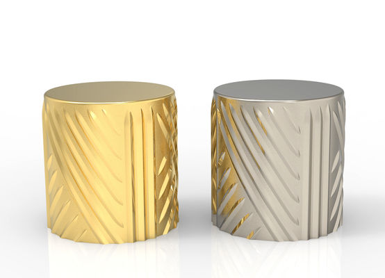 কেনা Luxury custom zinc alloy perfume cap Round perfume cap অনলাইনে উৎপাদন