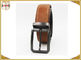 Custom Solid Brass Gunmetal Metal Belt Buckle For Business Men / Women