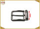 Custom Solid Brass Gunmetal Metal Belt Buckle For Business Men / Women