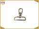 Different Styles D Ring Snap Clips Hooks For Keychain Die Casting Nickel Plating
