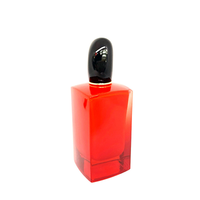 100ml সূক্ষ্ম লাল মোহ পারফিউম বোতল গ্লাস বোতল স্প্রে সাব বোতল পারফিউম প্যাকেজিং খালি বোতল
