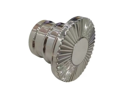 OEM / ODM কাস্টমাইজড জামাক পারফিউম বোতল কভার সিলভার পারফিউম বোতল টপস