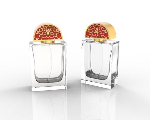 Zamak Semicircle-Shaped Irregular Metal Perfume Cap Perfume Cap Customized Cap